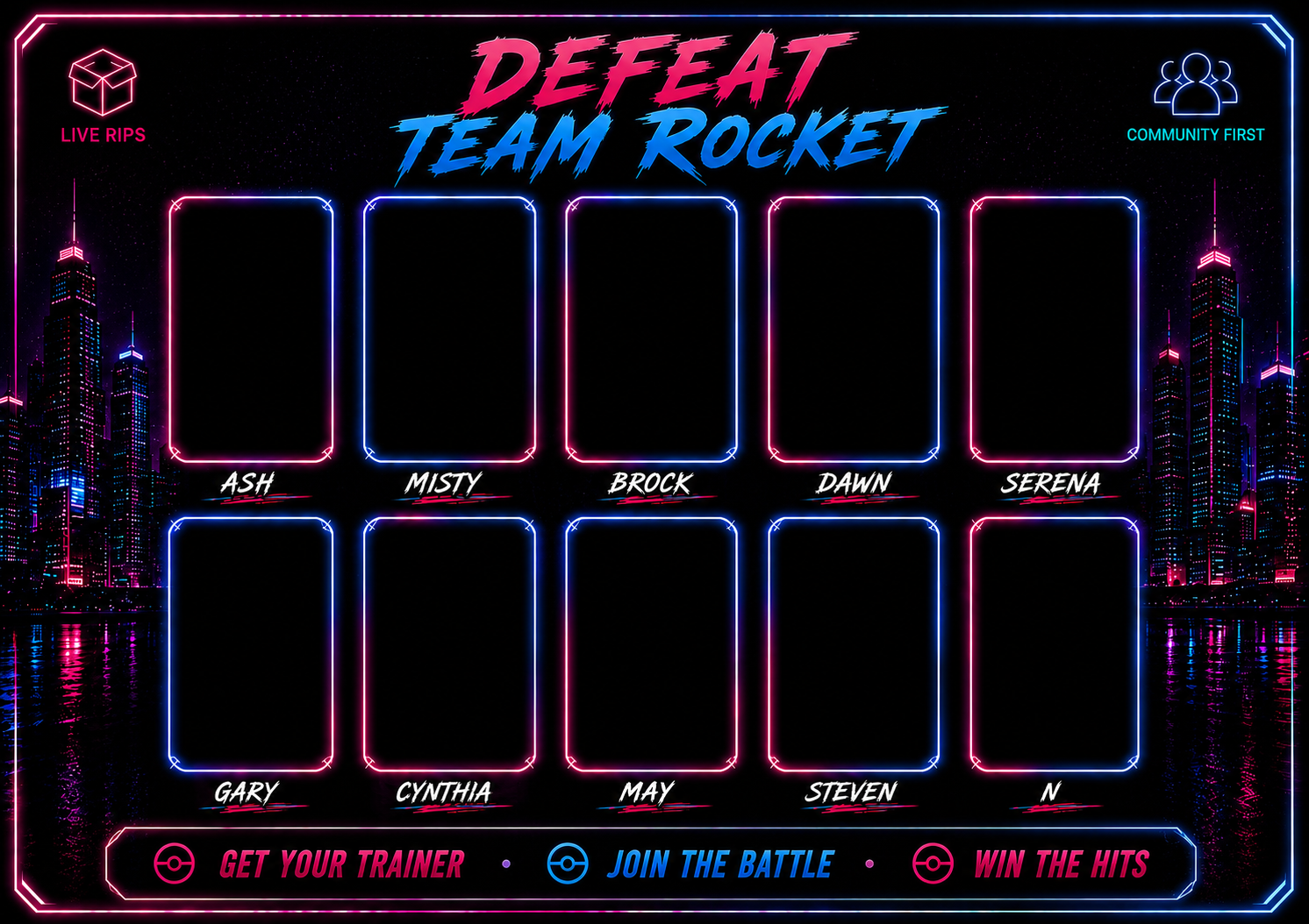 Defeat team rocket slabby