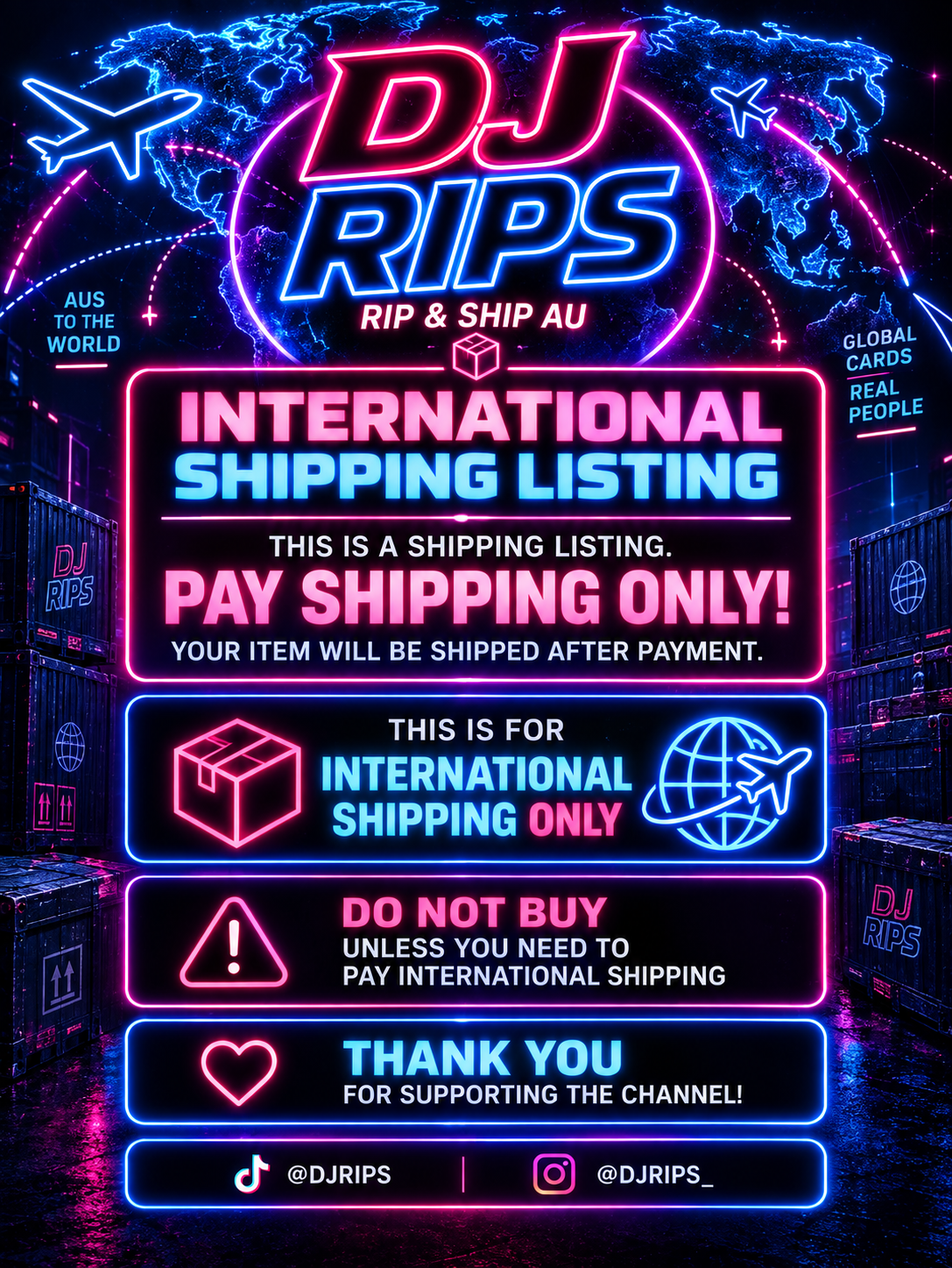INTERNATIONAL SHIPPING